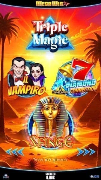 MEGAWIN TRIPLE MAGIC — Schede