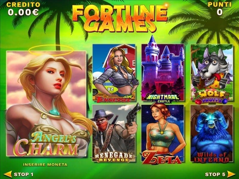 FORTUNE GAMES — Schede