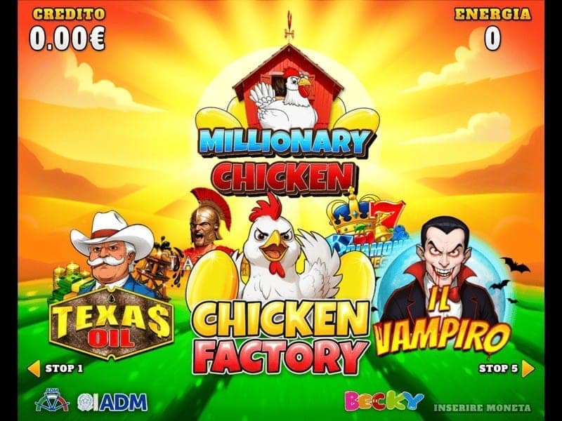MILLIONARY CHICKEN — Schede