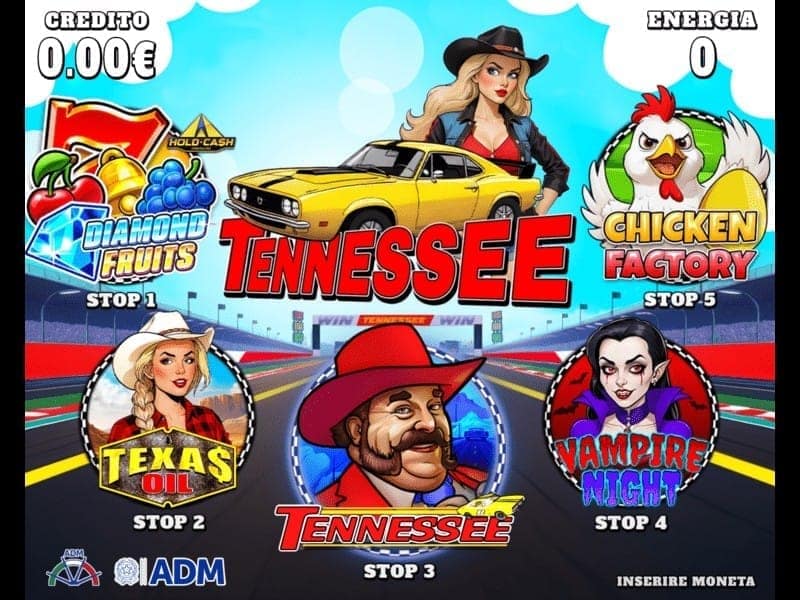 TENNESSEE — Schede