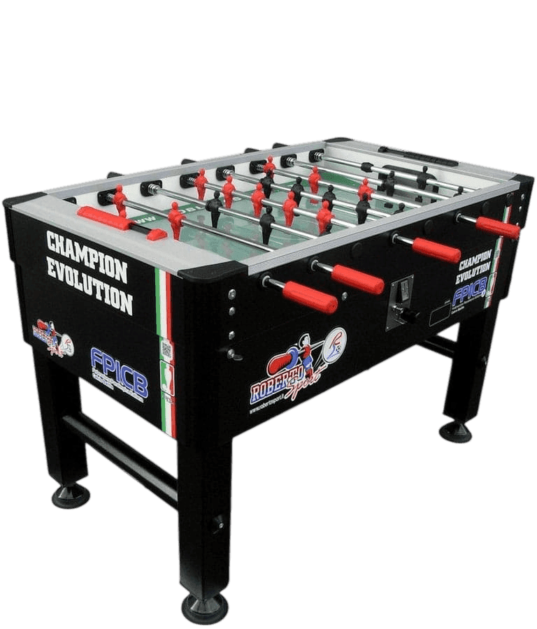 Calciobalilla Champion Evolution — Apparecchi senza vincita in denaro