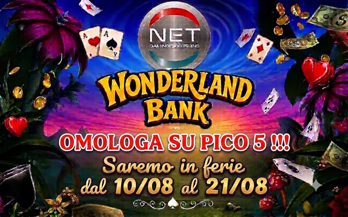 NET SRL: Wonderland Bank ottiene l’omologa su Pico 5